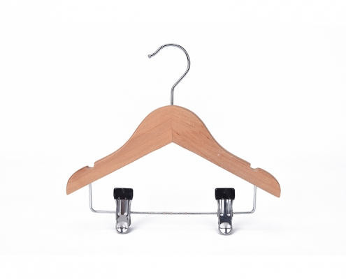 notches hanger clips wood kid hangers display